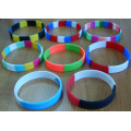 OEM Wholesale Cheap Colorful Silicone Wristband and Bracelet